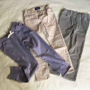 3 pieces of 5Y girl pants